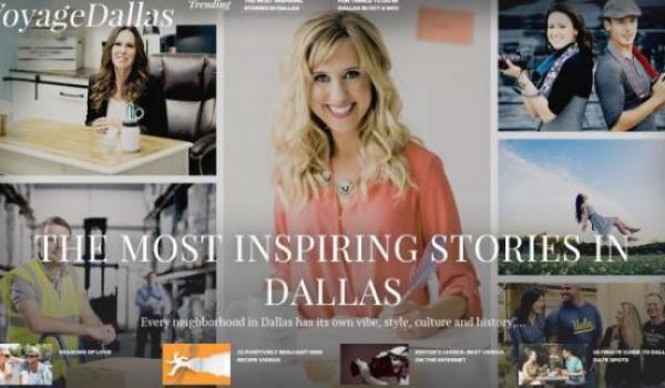 Voyage Dallas Magazine - Featuring Debra and William Miller